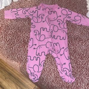 3month elephant onesie
